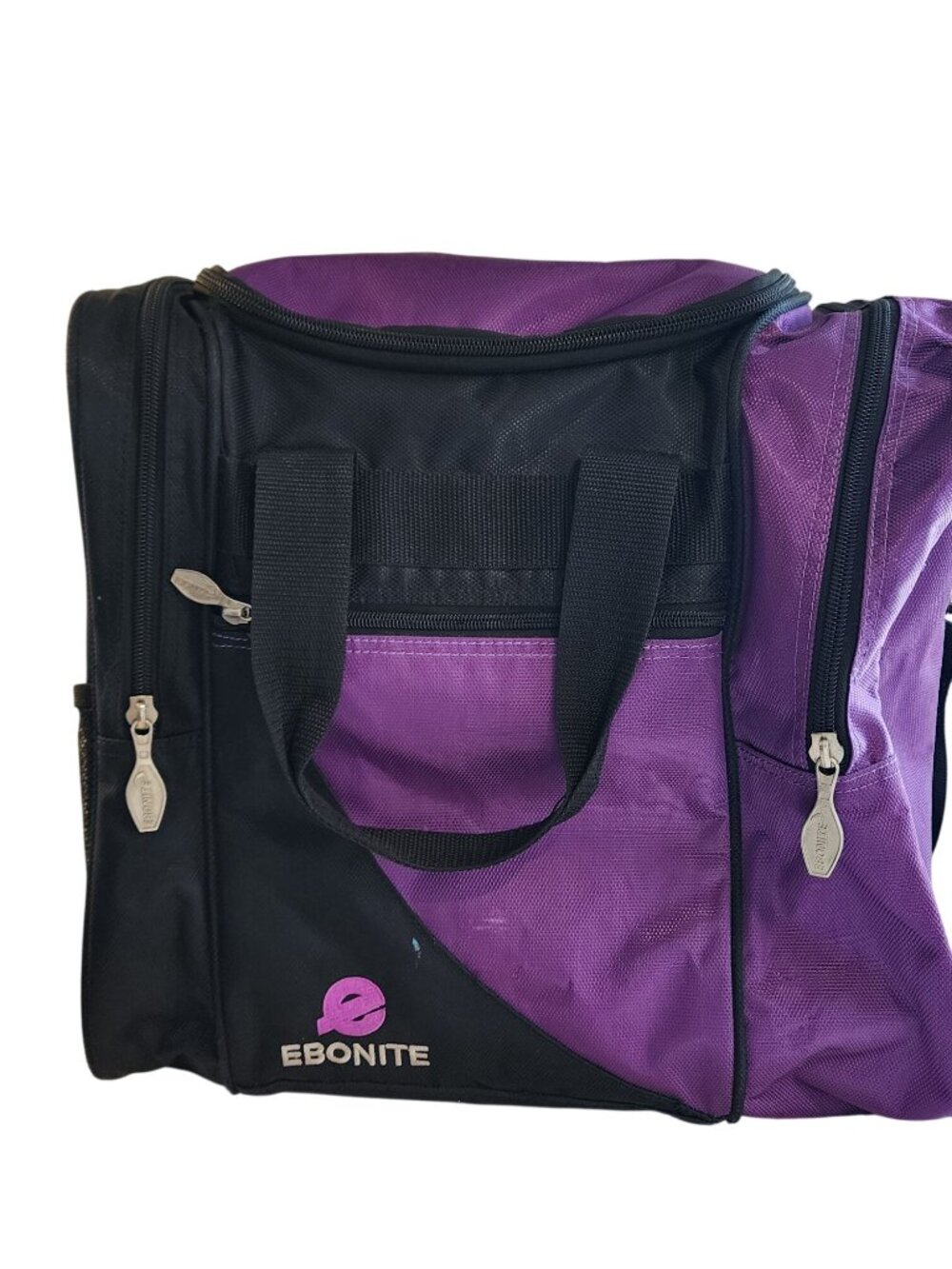 Ebonite Purple Black Bowling / Skate Bag